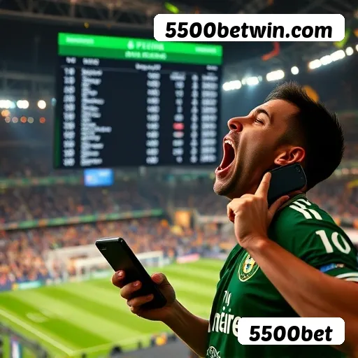 Aplicativo móvel 5500bet para iOS e Android